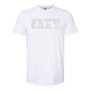 Fantasy Basketball GOAT League Champion Champ Winner Softstyle CVC T-Shirt