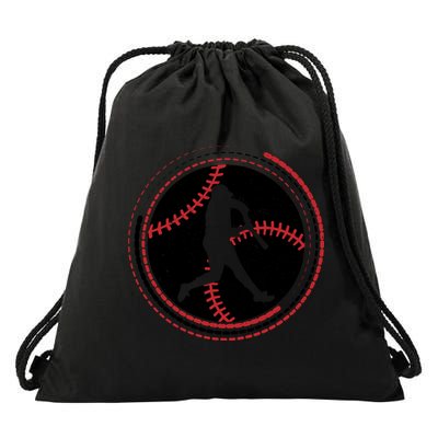 Funny Baseball Gift For Baseball Team Sport Team Drawstring Bag