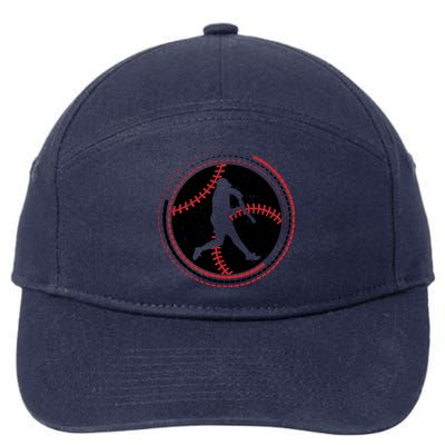 Funny Baseball Gift For Baseball Team Sport Team 7-Panel Snapback Hat