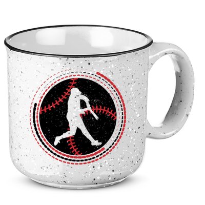 Funny Baseball Gift For Baseball Team Sport Team 15oz Campfire Ceramic Mug
