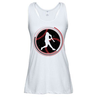 Funny Baseball Gift For Baseball Team Sport Team Ladies Essential Flowy Tank
