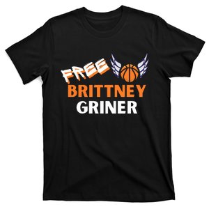 Free Brittney Griner Free BG Basketball Support T-Shirt