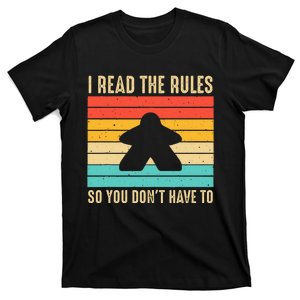 Funny Board Games Art For Wo Tabletop Gamers Players T-Shirt