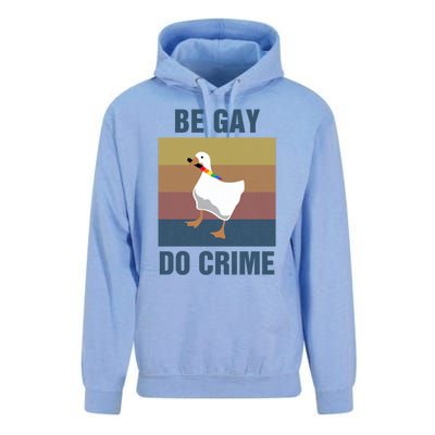 Funny Be Gay Do Crime Lgbt Pride Month Gift Cute Gift Unisex Surf Hoodie