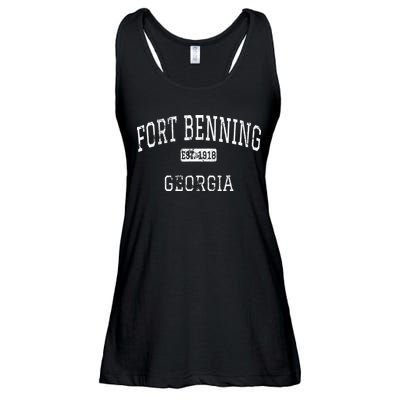 Fort Benning Georgia GA Vintage Ladies Essential Flowy Tank