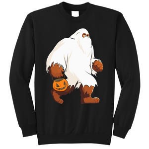 Funny Bigfoot Ghost Halloween Costume Sweatshirt