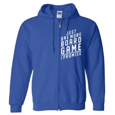 Funny Board Gamer Graphic Design Game Night Board Gamer Funny Gift Full Zip Hoodie