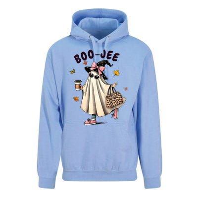 Funny Boojee Ghost Halloween Boo Jee Ghost Spooky Season Unisex Surf Hoodie