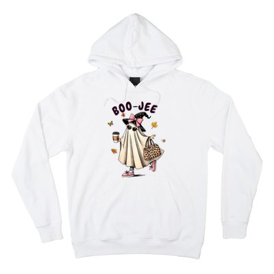 Funny Boojee Ghost Halloween Boo Jee Ghost Spooky Season Hoodie