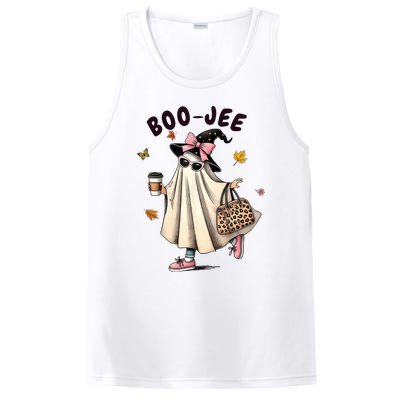 Funny Boojee Ghost Halloween Boo Jee Ghost Spooky Season PosiCharge Competitor Tank