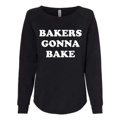 Funny Bakers Gonna Bake Trendy Baking Gift Womens California Wash Sweatshirt