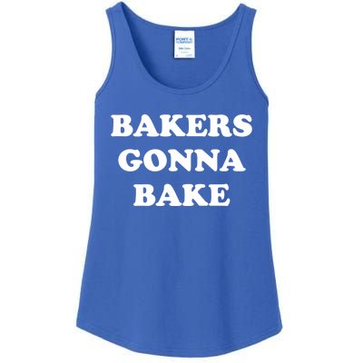 Funny Bakers Gonna Bake Trendy Baking Gift Ladies Essential Tank