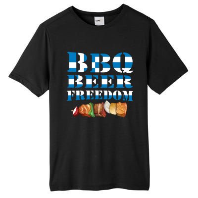 Funny Bbq Gift! For Fans Of Smoking Grilling And Barbecue Funny Gift Tall Fusion ChromaSoft Performance T-Shirt