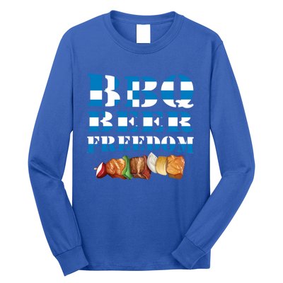 Funny Bbq Gift! For Fans Of Smoking Grilling And Barbecue Funny Gift Long Sleeve Shirt