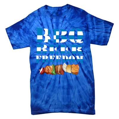 Funny Bbq Gift! For Fans Of Smoking Grilling And Barbecue Funny Gift Tie-Dye T-Shirt