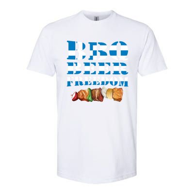 Funny Bbq Gift! For Fans Of Smoking Grilling And Barbecue Funny Gift Softstyle CVC T-Shirt