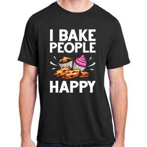 Funny Baker Gift For Men Women Food Cake Baking Pastry Chef Adult ChromaSoft Performance T-Shirt