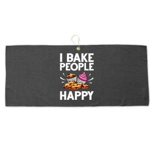 Funny Baker Gift For Men Women Food Cake Baking Pastry Chef Large Microfiber Waffle Golf Towel