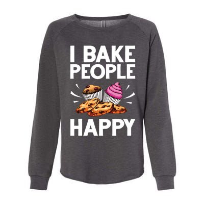 Funny Baker Gift For Men Women Food Cake Baking Pastry Chef Womens California Wash Sweatshirt