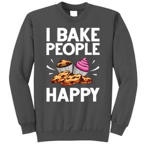 Funny Baker Gift For Men Women Food Cake Baking Pastry Chef Tall Sweatshirt