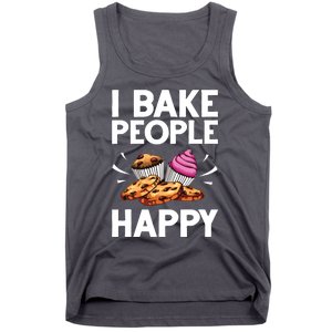 Funny Baker Gift For Men Women Food Cake Baking Pastry Chef Tank Top