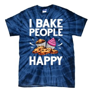 Funny Baker Gift For Men Women Food Cake Baking Pastry Chef Tie-Dye T-Shirt