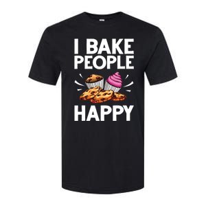 Funny Baker Gift For Men Women Food Cake Baking Pastry Chef Softstyle CVC T-Shirt