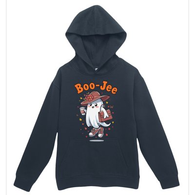 Funny Boojee Ghost Halloween Boo Jee Ghost Spooky Season Urban Pullover Hoodie