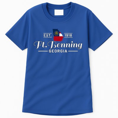 Fort Benning Georgia Ga Vintage Ft Benning Infantry Gift Tall T-Shirt