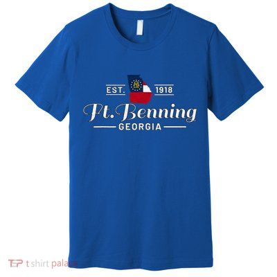 Fort Benning Georgia Ga Vintage Ft Benning Infantry Gift Premium T-Shirt
