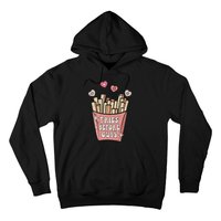 Fries Before Guys Foodie Lover Valentine Cartoon Graphic Hoodie