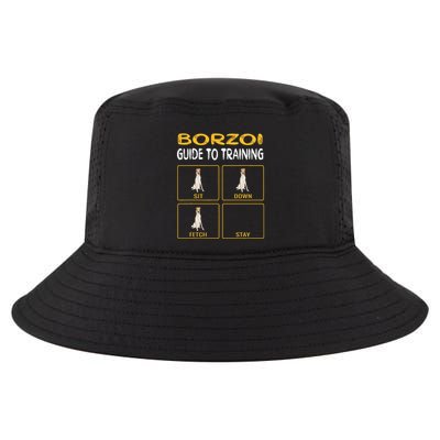 Funny Borzoi Guide To Training Dog Obedience Cool Comfort Performance Bucket Hat