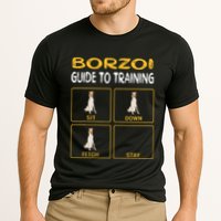 Funny Borzoi Guide To Training Dog Obedience Cooling Performance Crew T-Shirt