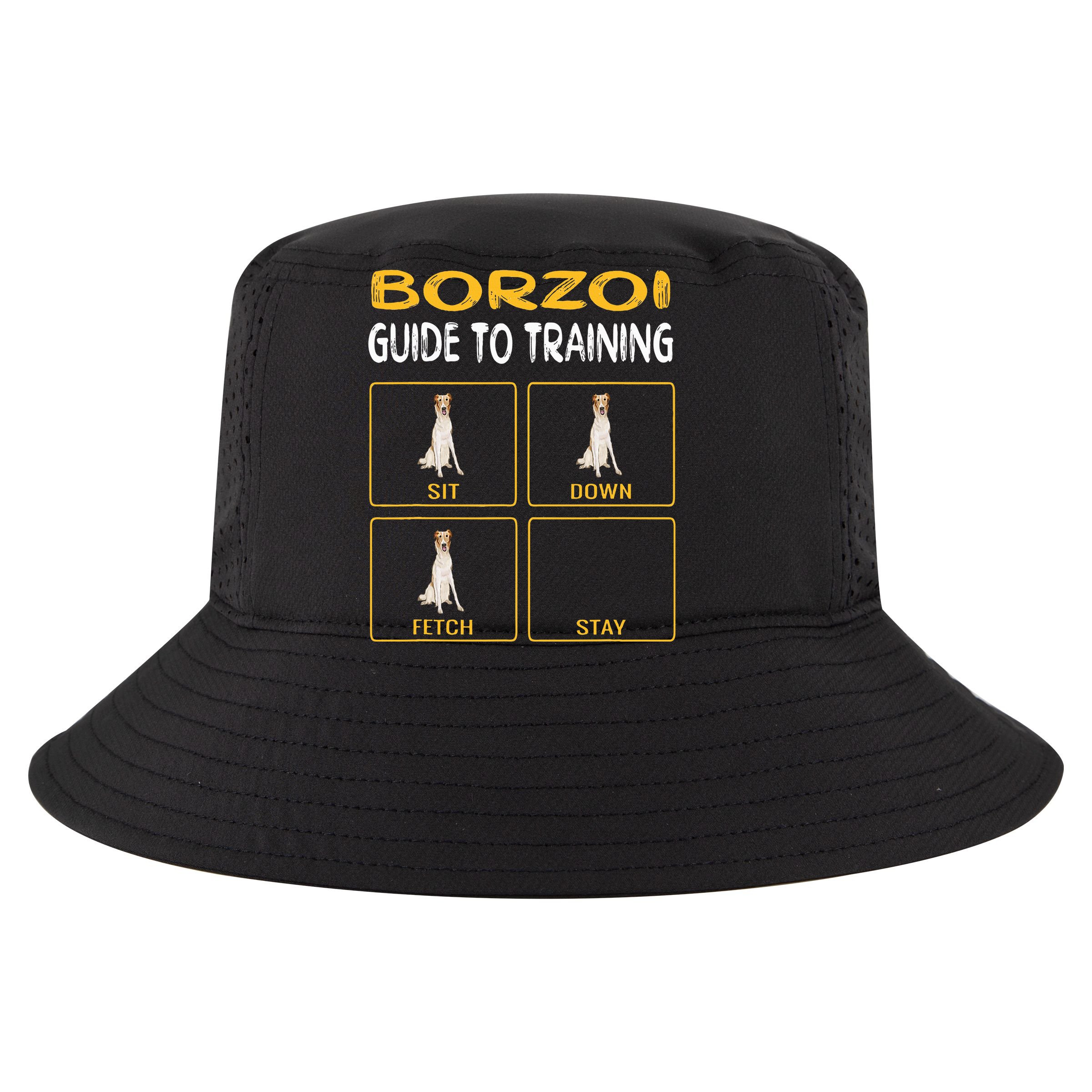 Funny Borzoi Guide To Training Dog Obedience Youth Performance Sprint T-Shirt