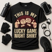 Funny Board Game Lucky Game Night Gift Cooling Performance Crew T-Shirt