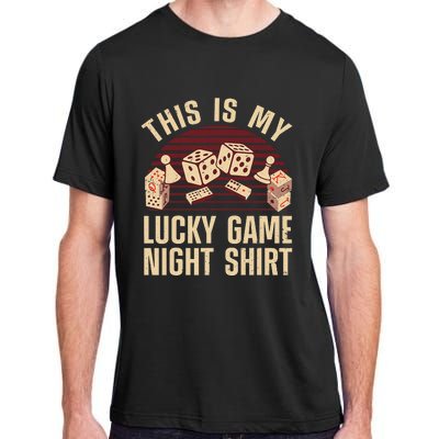 Funny Board Game Lucky Game Night Gift Adult ChromaSoft Performance T-Shirt