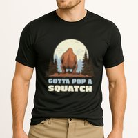 Funny Bigfoot Gotta Pop A Squatch Sasquatch Poop Joke Pun Performance Shirt