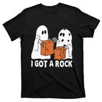 Funny Boo Ghost Scary I Got A Rock Halloween T-Shirt