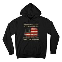 Funny BidenS Greatest Accomplishment Is Showing Trump 2024 Hoodie