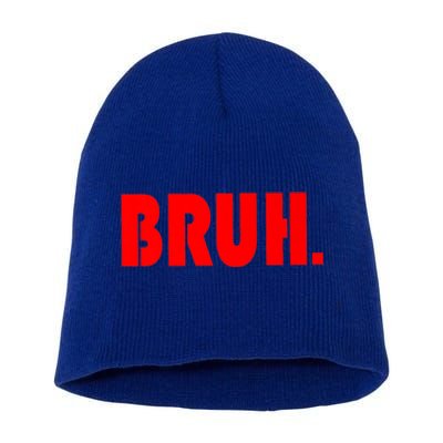 Funny Bruh Gifts For Teens Cool Gift Tweens Teenagers Funny Gift Short Acrylic Beanie