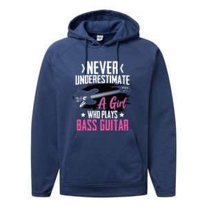 Funny Bass Guitar Lover Graphic Women And Girl Bass Player Performance Fleece Hoodie