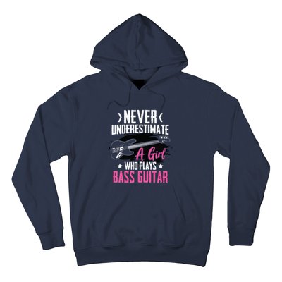 Funny Bass Guitar Lover Graphic Women And Girl Bass Player Hoodie