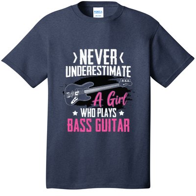 Funny Bass Guitar Lover Graphic Women And Girl Bass Player T-Shirt