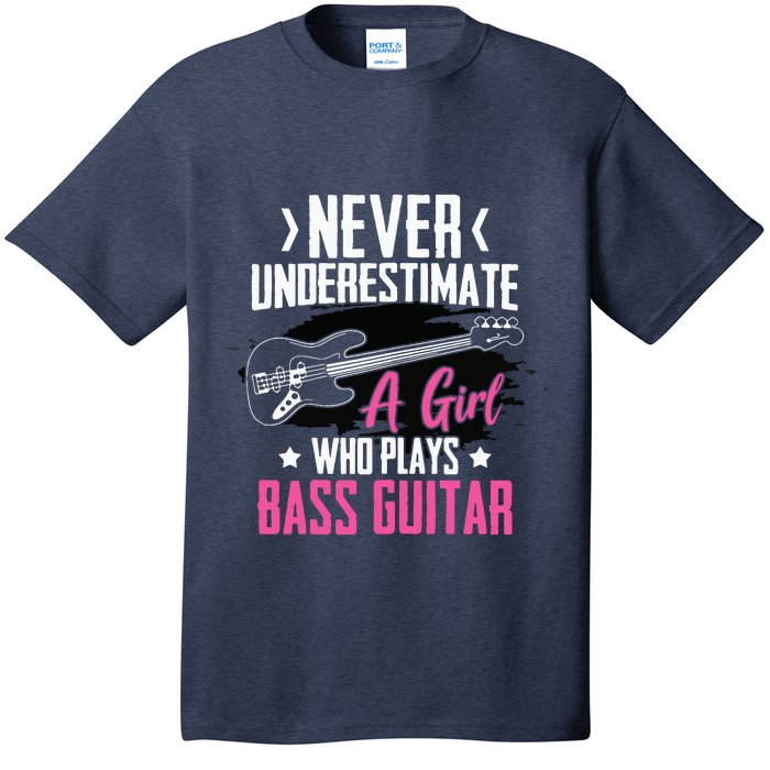 Funny Bass Guitar Lover Graphic Women And Girl Bass Player T-Shirt