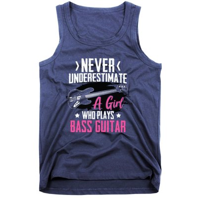 Funny Bass Guitar Lover Graphic Women And Girl Bass Player Tank Top