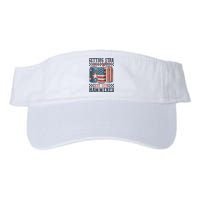 Funny Beer Getting Star Spangled Hammered 4th Of July Preppy Visor