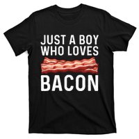 Funny Bacon Gift For Bacon Lovers Meat Foodie Pun T-Shirt