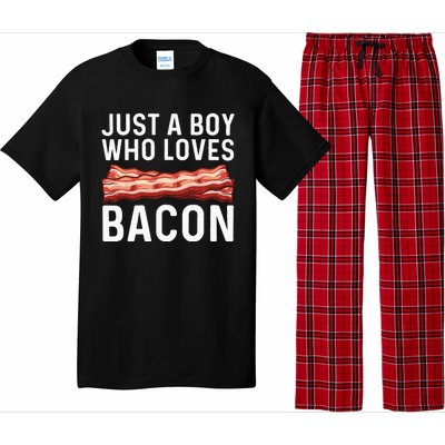 Funny Bacon Gift For Bacon Lovers Meat Foodie Pun Pajama Set