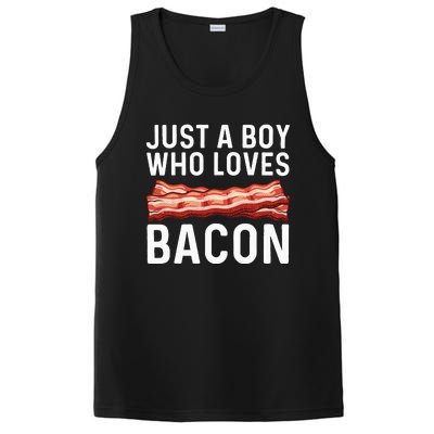 Funny Bacon Gift For Bacon Lovers Meat Foodie Pun PosiCharge Competitor Tank