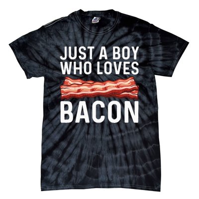 Funny Bacon Gift For Bacon Lovers Meat Foodie Pun Tie-Dye T-Shirt